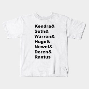 Fablehaven Character List Kids T-Shirt